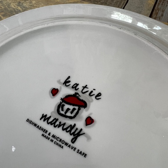 NIB {The Giving Plate} White 10.5" Round [Katie ❤︎ Mandy] Sharing Dish | Gift - Picture 9 of 12